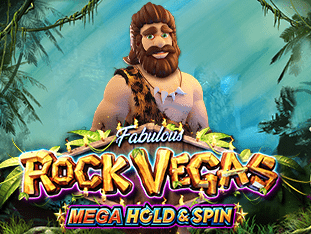 Rock Vegas Mega Hold & Spin game screenshot
